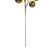 Vickerman N254338 - 30 inch Champagne Matte Ball Ornament Spray with 2 in. to 3 in. Ornaments