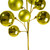 Vickerman N254373 - 30 inch Lime Matte Shiny Ball Ornament Spray with 2 in. to 3 in. Ornaments 