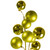 Vickerman N254373 - 30 in. Lime Matte Shiny Ball Ornament Artificial Spray