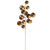 Vickerman N254376 - 30 inch Mocha Shiny Ball Ornament Spray with 2 in. to 3 in. Ornaments