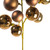 Vickerman N254376 - 30 in. Mocha Shiny Ball Ornament Artificial Spray