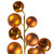 Vickerman N254388 - 30 inch Copper Ball Ornament Spray with 2 in. to 3 in. Ornaments 
