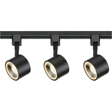 Satco TK404 | Black Indoor LED Track Kit - 3000K - 36W