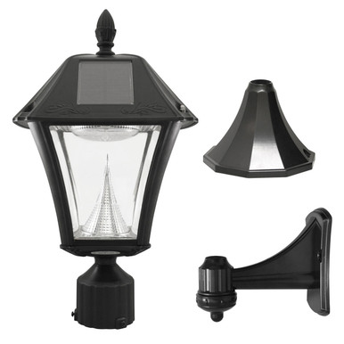 Gama Sonic 105033 Baytown II Solar Light - 3" Fitter Mount
