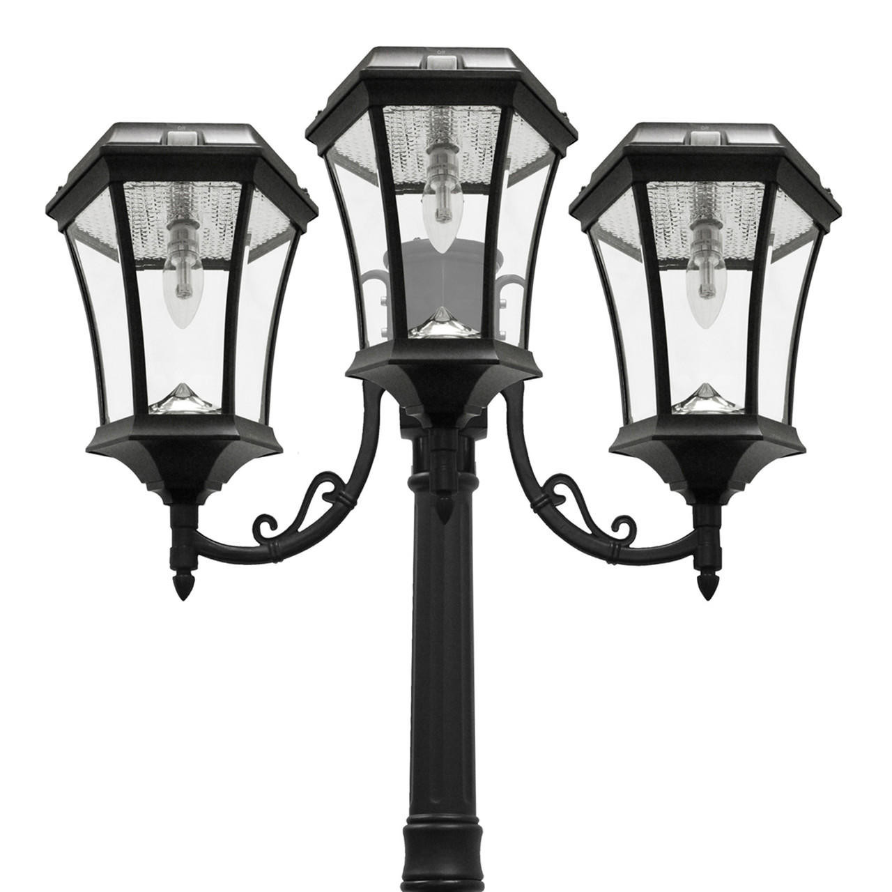 Victorian solar lamp post best sale