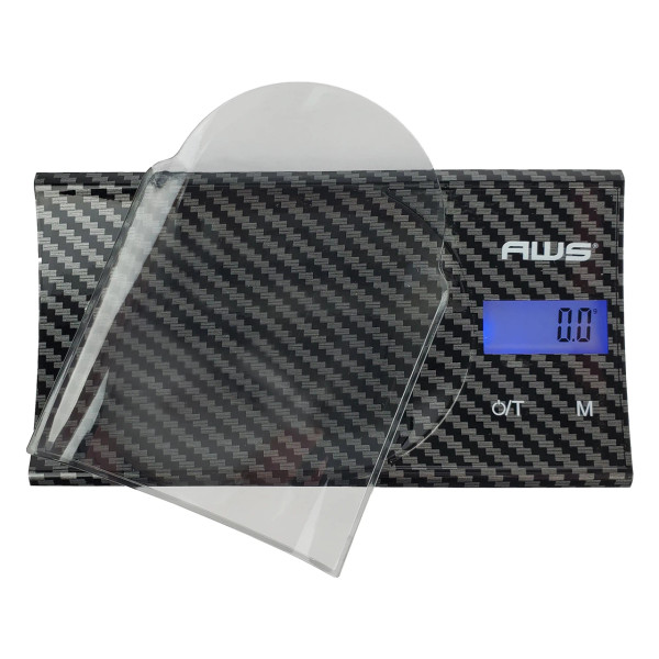 AWS - SCOOP-650-CF - 650G X 0.1G - BLACK