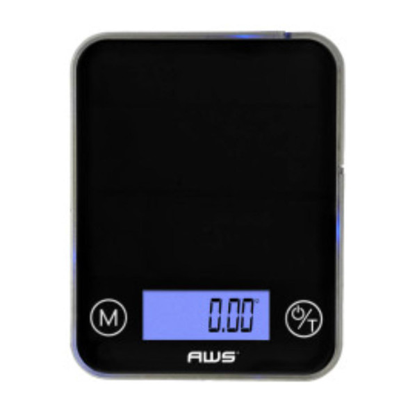 AWS - CUBE - 100G X 0.01G - BLACK W/LED