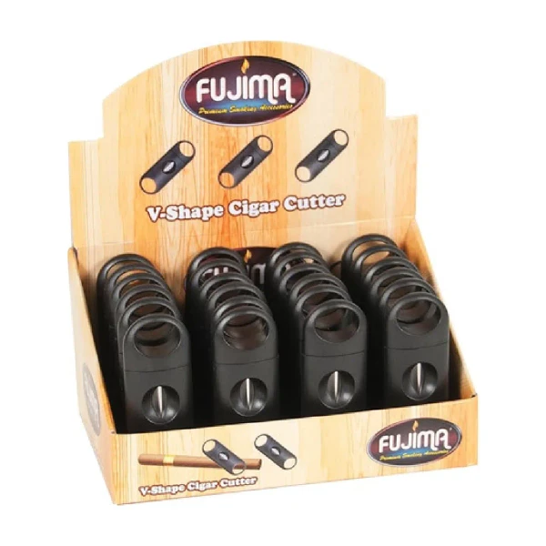 CIGAR CUTTER - BROWN & BLACK - GS80031 - SINGLE UNIT