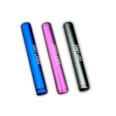 GET LOST - ALUMINUM PRE ROLL TUBE - SINGLE - RANDOM COLORS