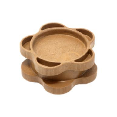 RAW - GRIPPER GRINDER - HEMP PLASTIC 2 PIECE GRINDER - SINGLE UNIT