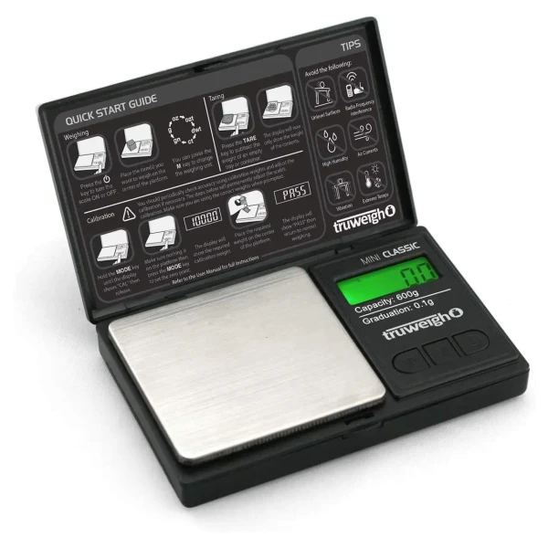 TRUWEIGH - GAUGE - 600G X 0.1G - BLACK