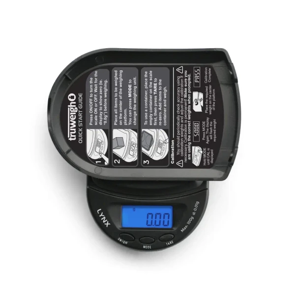 TRUWEIGH - LYNX - 650G X 0.1G - BLACK