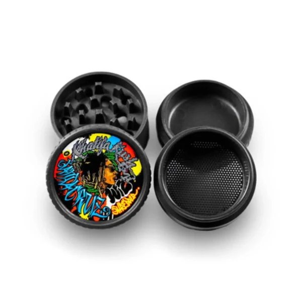 SANTA CRUZ SHREDDER X WIZ KHALIFA - HEMP GRINDER - 4 PIECE MEDIUM