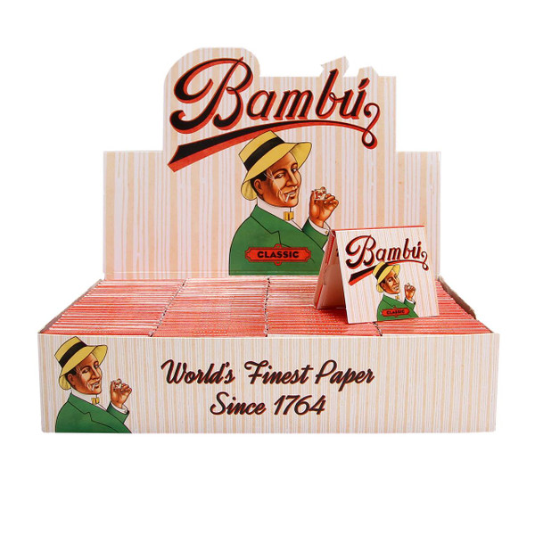Bambu Classic 1¼ Rolling Papers – Single Booklet (33 Papers)