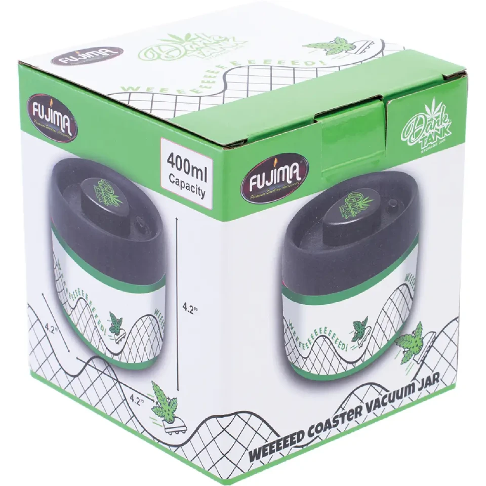 FUJIMA - DANK TANK - WEED LEAF VACUUM JAR - GSJ57