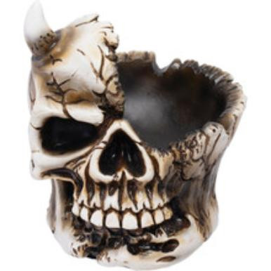 FUJIMA - HALF SKULL ASHTRAY - LT260