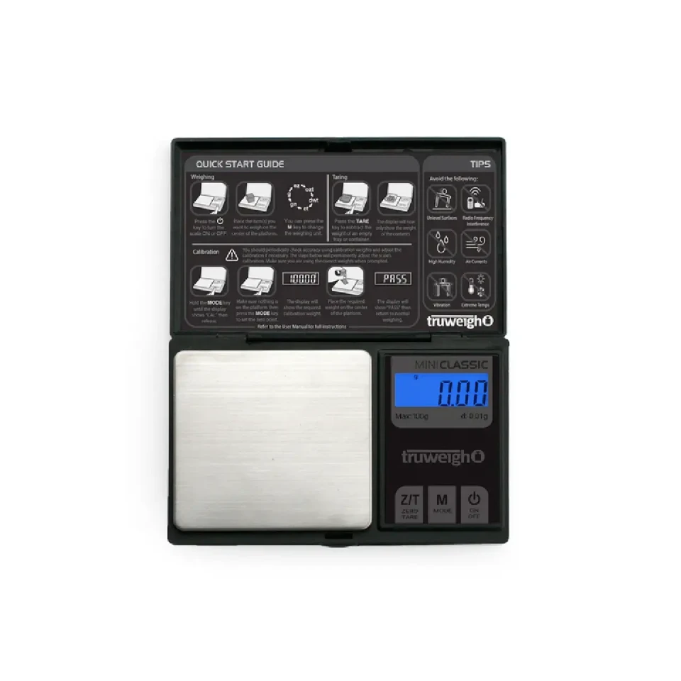 TRUWEIGH - MINI CLASSIC - 600G X 0.1G - BLACK