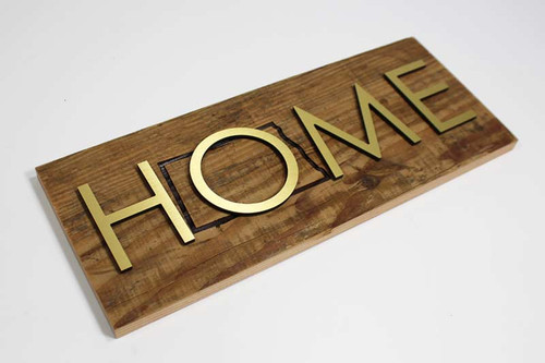 Wood Sign Home