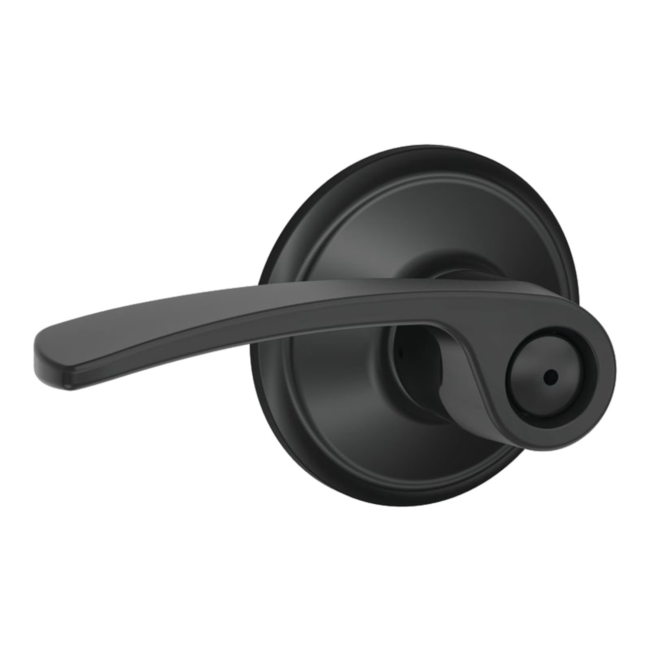 Schlage Residential F40 MER 622 Grade Privacy Lock Merano Lever Black  Finish B and H Depot Door Hardware Shop