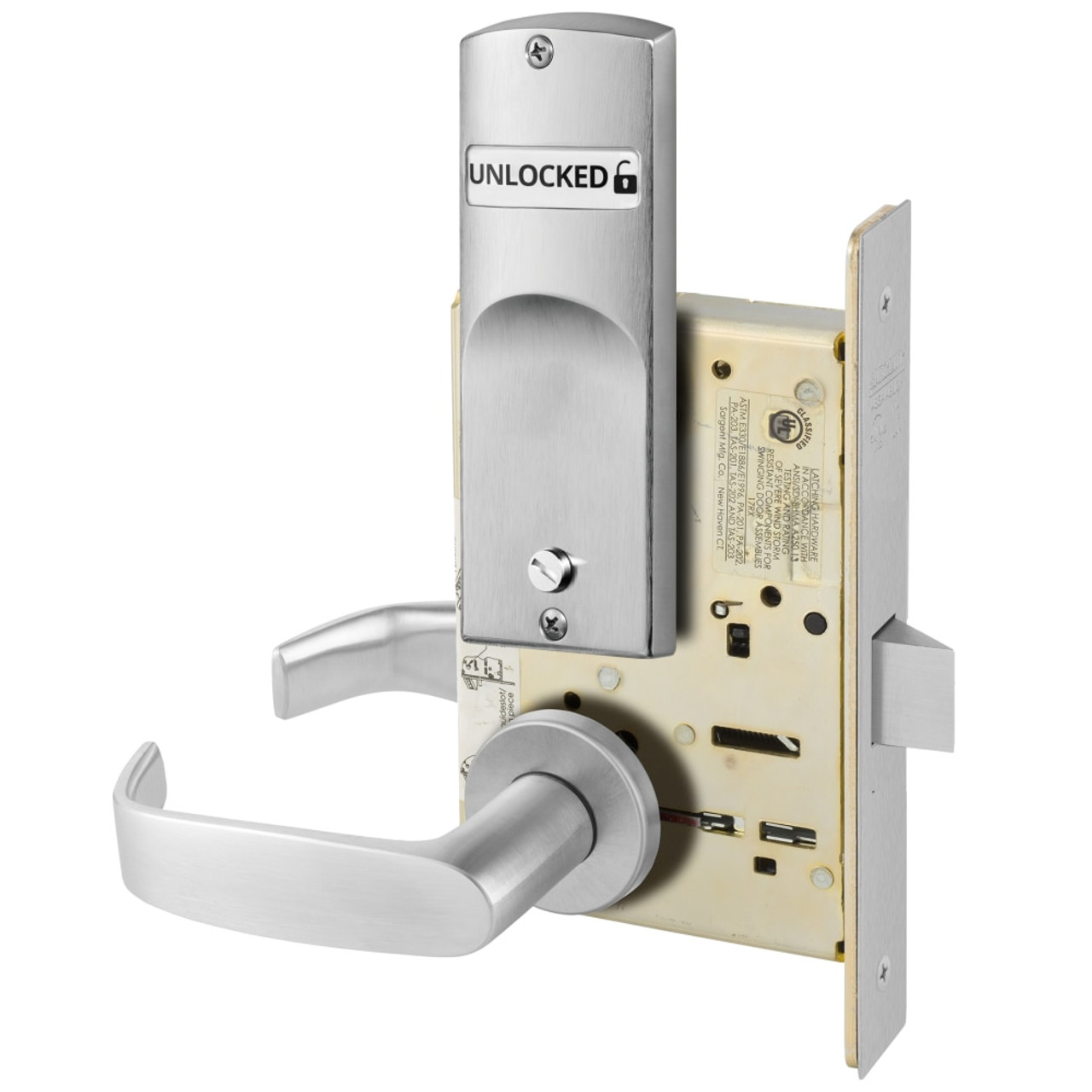 Sargent V408265 LNL 26D Grade 1 Bedroom or Bathroom Privacy Mortise