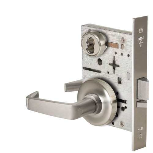 BEST 45HW7DEU15R61912V Fail Secure 12V Electrified Mortise Lock 15 Lever R Rose Satin Nickel BEST 45HW7DEU15R61912V Fail Secure 12V Electrified Mortise Lock 15 Lever R Rose Satin Nickel