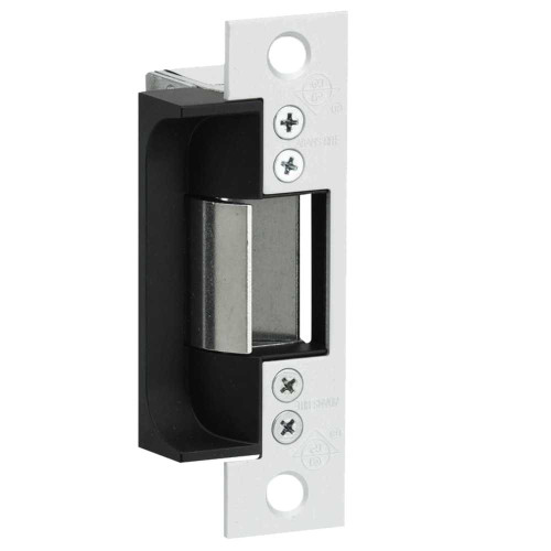 Adams Rite 7170-310-628-00 Grade 1 Electric Strike Fail Secure 12VDC for Hollow Metal or Wood Applications 4-7/8 x 1-1/4 Flat Faceplate with Square Corners Aluminum Finish 7170-310-628-00
