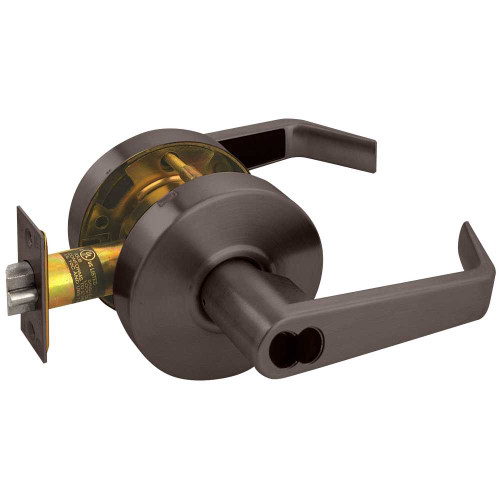 Arrow RL12-SR-10B-IC Grade 2 Storeroom Cylindrical Lock Sierra Lever SFIC Less Core Oil-Rubbed Bronze Finish Non-handed RL12-SR-10B-IC