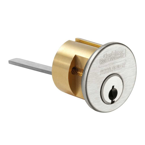Corbin Russwin 3000-200-6-N2 626 6-Pin Rim Cylinder N2 Keyway Satin Chrome 3000-200-6-N2 626