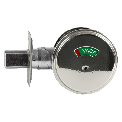 Falcon D271 625 Grade 2 Deadbolt Thumbturn x Occupancy Indicator Bright Chrome Finish Non-Handed D271 625