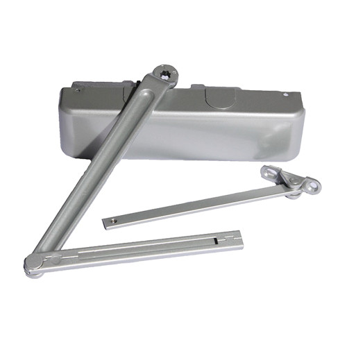 LCN 4031-HW/PA 689 Hold Open Arm w/62PA Shoe Door Closer Aluminum