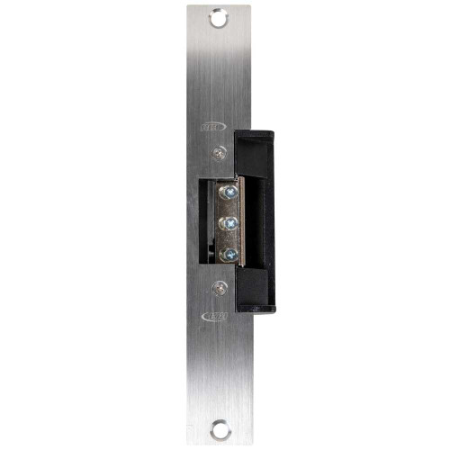 RCI 7119-08D 32D Electric Strike 9 Faceplate For 3/4 Projection Latches 24 VDC Fail Secure Satin Stainless Steel 7119-08D 32D