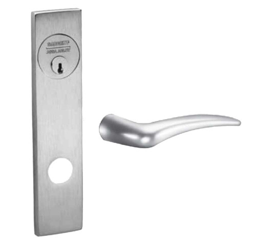 Sargent 8272-24V LE1A 26D RH Double Cylinder Fail Safe 24V Electrified Mortise Lock LE1 Escutcheon A Lever Right Hand Satin Chrome 8272-24V LE1A 26D RH
