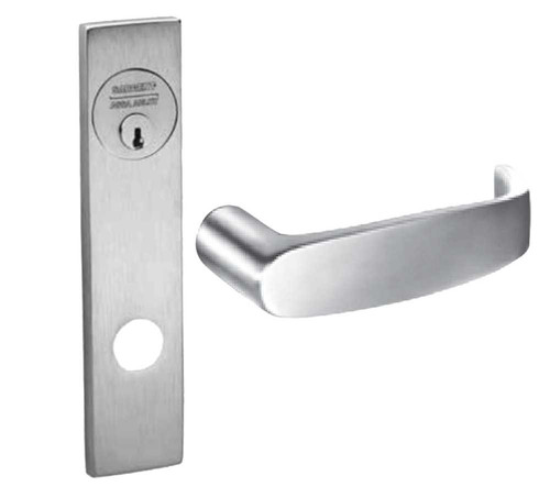 Sargent 8273-12V LE1L 32D Double Cylinder Fail Secure 12V Electrified Mortise Lock LE1 Escutcheon L Lever Satin Stainless Steel 8273-12V LE1L 32D
