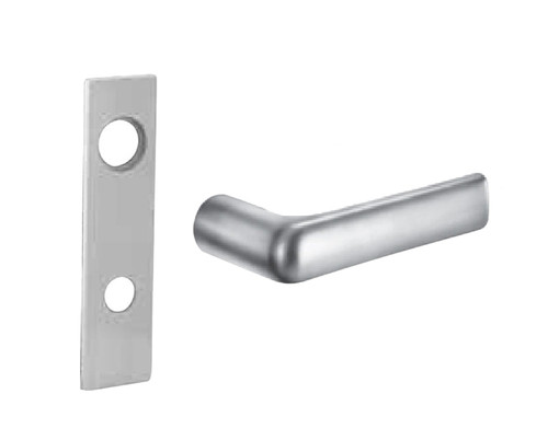 Sargent 8273-12V LW1E 32D Double Cylinder Fail Secure 12V Electrified Mortise Lock LW1 Escutcheon E Lever Satin Stainless Steel 8273-12V LW1E 32D