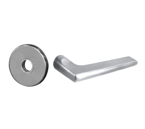 Sargent 8255 LNF 26D Grade 1 Office or Entry Mortise Lock F - Lever LN - Rose Field Reversible Conventional Cylinder ASA Strike Satin Chrome 8255 LNF 26D