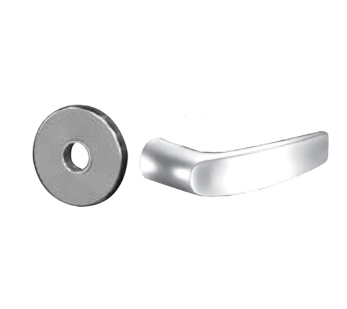 Sargent 60-8272-12V LNB 26D Grade 1 Electric Mortise Lock Electrical Fail Safe Function 12VDC/24VDC 2-3/4 In Backset B Lever LN Rose Sargent LFIC Prep Less Core Field Reversible Satin Chrome