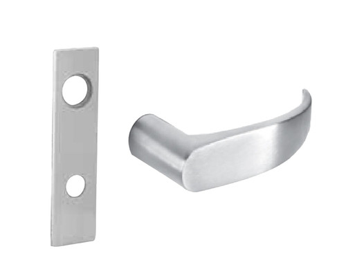 Sargent RX-8272-12V LW1P 26D Double Cylinder Fail Safe 12V Electrified Mortise Lock LW1 Escutcheon P Lever RX Switch Satin Chrome RX-8272-12V LW1P 26D