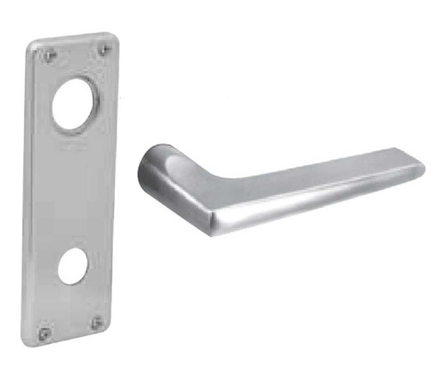 Sargent 8270-24V WTF 32D Fail Safe 24V Electrified Mortise Lock WT Escutcheon F Lever Satin Stainless Steel 8270-24V WTF 32D