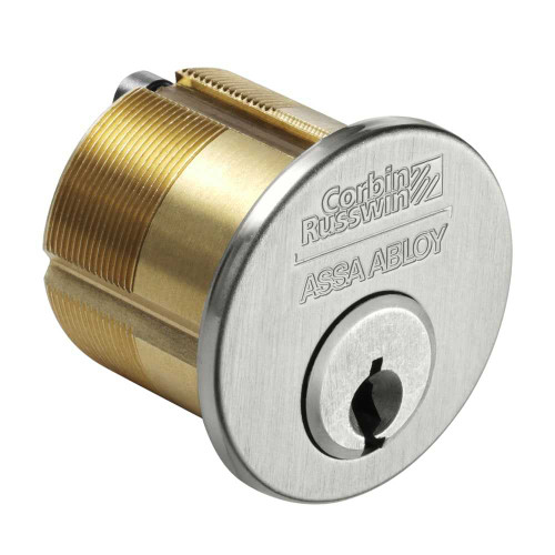 Corbin Russwin 1000-118-A03-6-59A1 626 1-1/8 In Mortise Cylinder 59A1 Keyway A03 Adams Rite Cam Satin Chrome 1000-118-A03-6-59A1 626