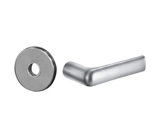 Sargent 60-8270-24V LNE 32D Grade 1 Electric Mortise Lock Electrical Fail Safe Function 12VDC/24VDC 2-3/4 In Backset E Lever LN Rose Sargent LFIC Prep Less Core Field Reversible Satin Stainless Steel