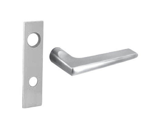 Sargent RX-8271-12V LW1F 26D Fail Secure 12V Electrified Mortise Lock LW1 Escutcheon F Lever RX Switch Satin Chrome RX-8271-12V LW1F 26D