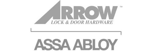 Arrow BM17 VL 26D IC7 Classroom Mortise Lock V Lever L Rose SFIC Prep Less Core Satin Chrome BM17 VL 26D IC7
