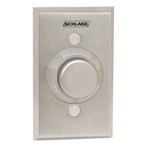Schlage Electronics 621AL 1-1/4 Button Single Gang Aluminum Button