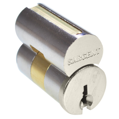 Sargent 6300 HA 15 LFIC Core HA Keyway  Satin Nickel