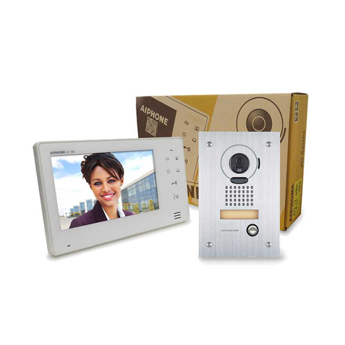 Aiphone JOS-1F 7 Screen With Touch Buttons Hands-Free 1 X 1 Color Video Box Set JOS-1F