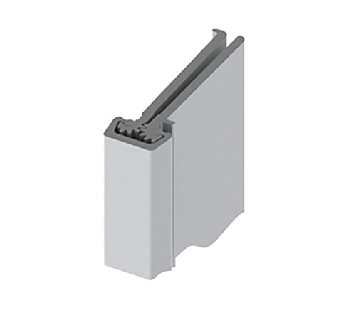 Hager 780-224 83 CLR Concealed Leaf Continuous Geared Hinge 83 Satin Aluminum Clear Anodized Finish 780-224 83 CLR
