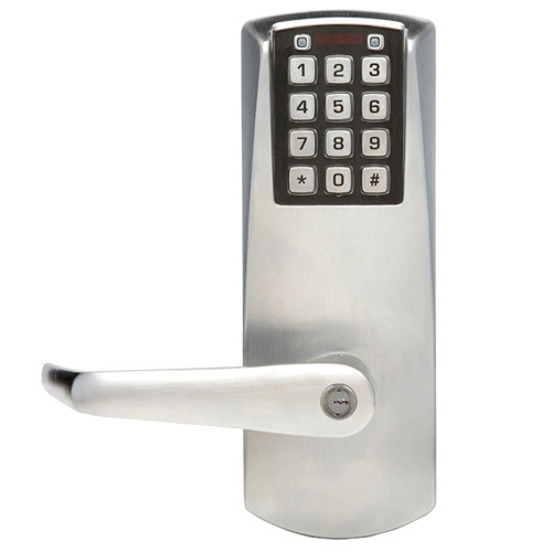 Kaba E-Plex P2066XSLL-626-41 PowerPlex Mortise Lock No Deadbolt KIL Schlage C Keyway Satin Chrome