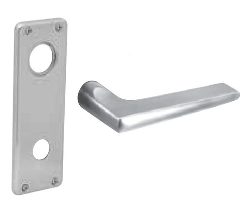 Sargent 60RX-8270-12V WTF WSP Grade 1 Electric Mortise Lock Electrical Fail Safe Function 12VDC/24VDC 2-3/4 In Backset F Lever WT Escutcheon Sargent LFIC Prep Less Core Field Reversible White Suede Powder Coat