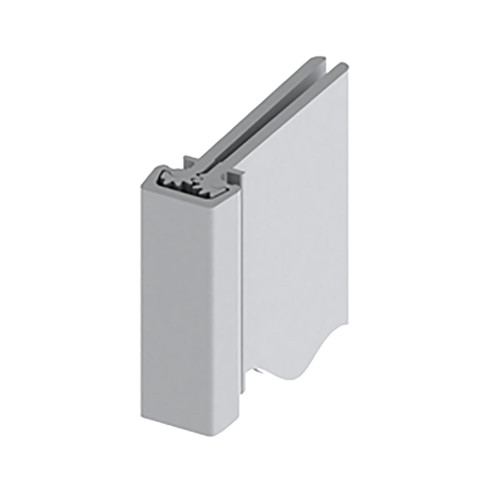 Hager 780-226HD 83 CLR Concealed Leaf Continuous Geared Hinge Heavy Duty 83 Satin Aluminum Clear Anodized Finish 780-226HD 83 CLR