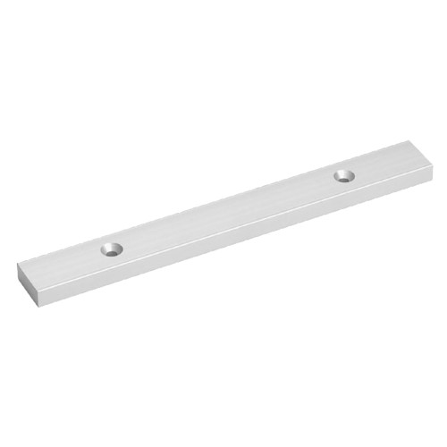 SDC FP04V Filler Plate for 8-3/4 Single EMLock Models 1/2 by 1-1/4 Satin Aluminum Clear Anodized FP04V